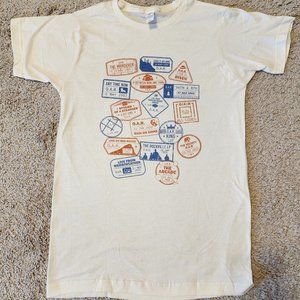 O.A.R. 2023 Tour T Shirt - Size Medium - Tan